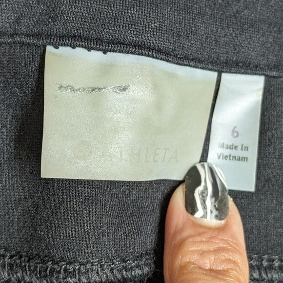 Athleta Pants Women Size 6 Athletic Activewear Gray Casual Work Everyday Comfort - Picture 6 of 7